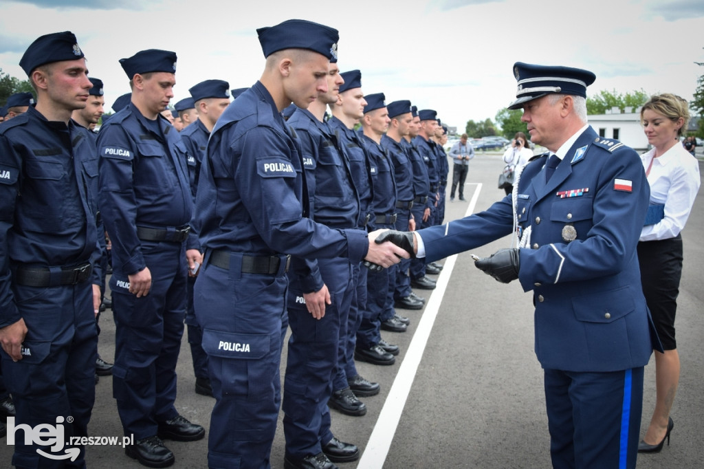 Ślubowanie policjantów