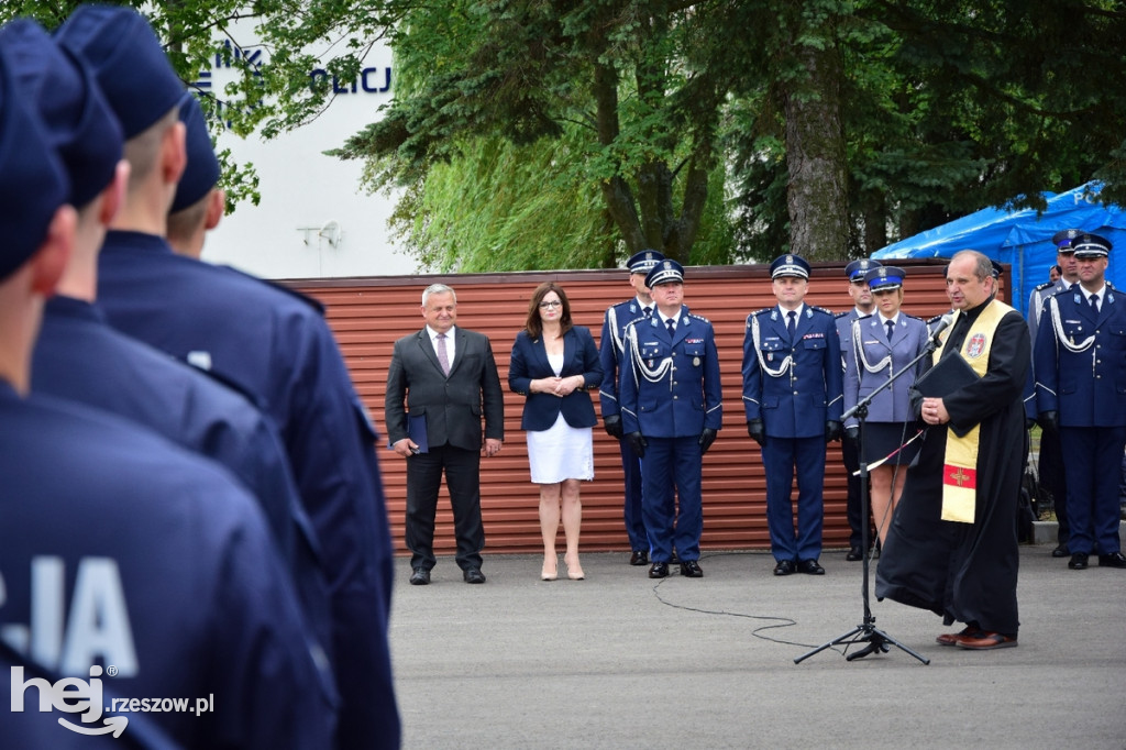 Ślubowanie policjantów