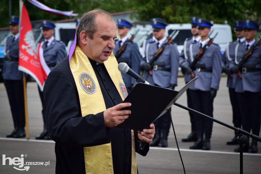 Ślubowanie policjantów