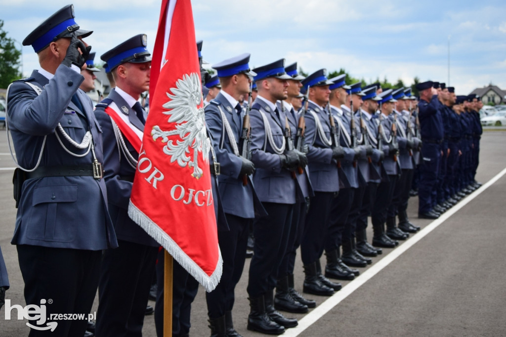 Ślubowanie policjantów