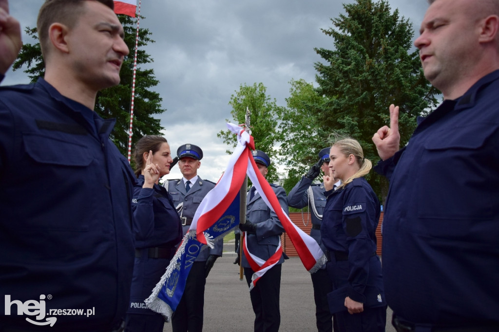 Ślubowanie policjantów