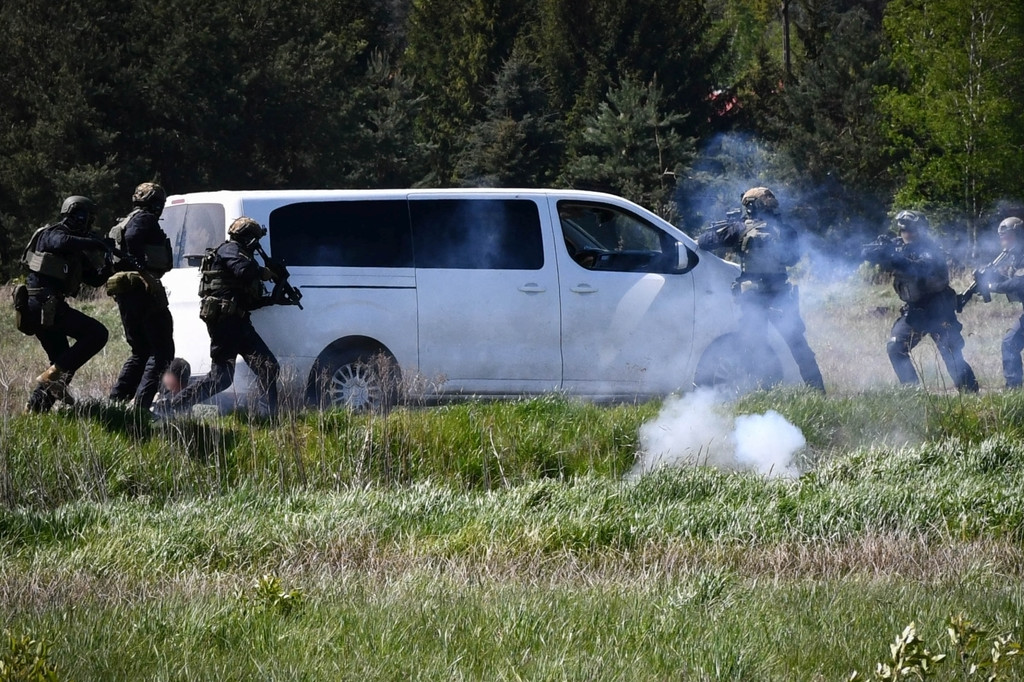 Podkarpacka Policja ćwiczyła z wojskiem USA