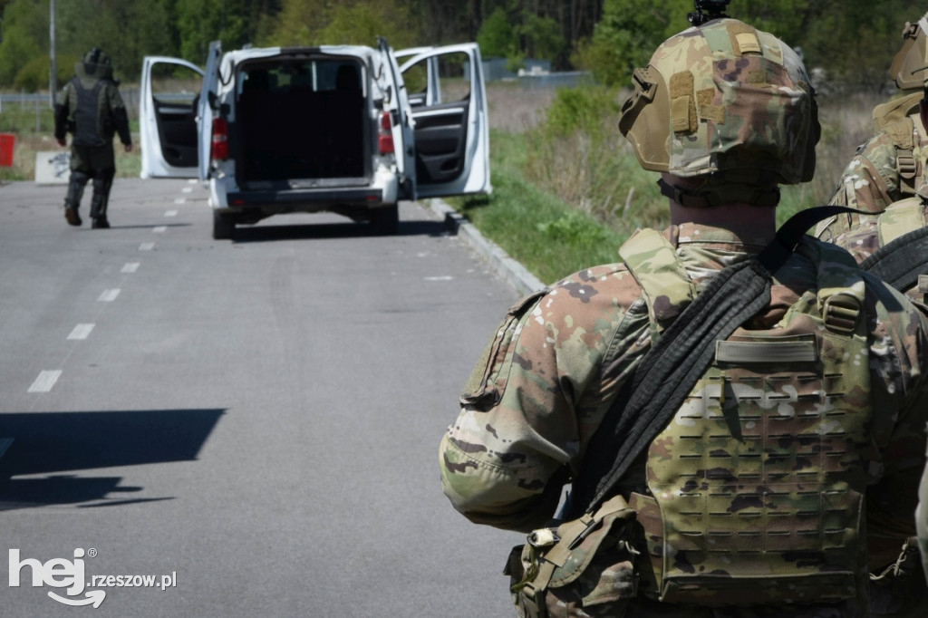 Podkarpacka Policja ćwiczyła z wojskiem USA