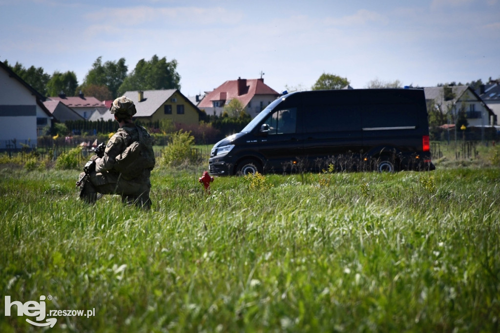 Podkarpacka Policja ćwiczyła z wojskiem USA