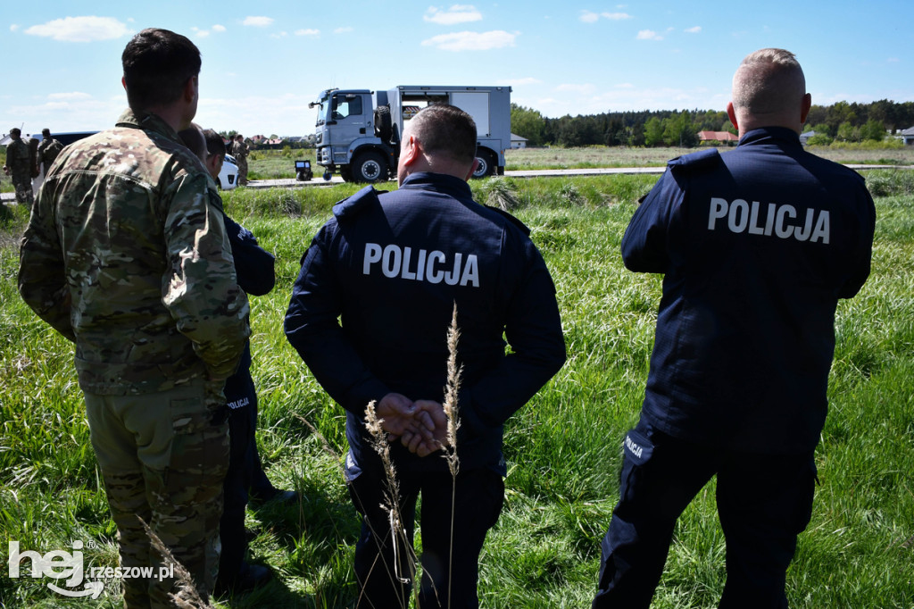 Podkarpacka Policja ćwiczyła z wojskiem USA