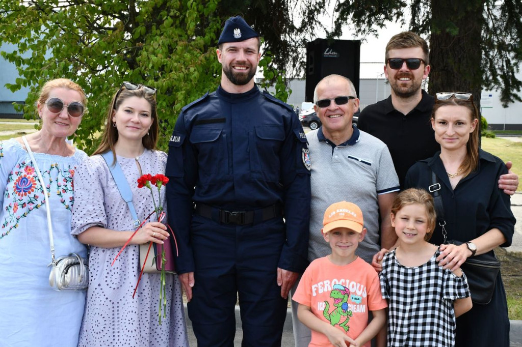 Ślubowanie policjantów