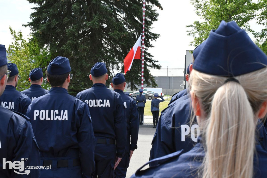 Ślubowanie policjantów