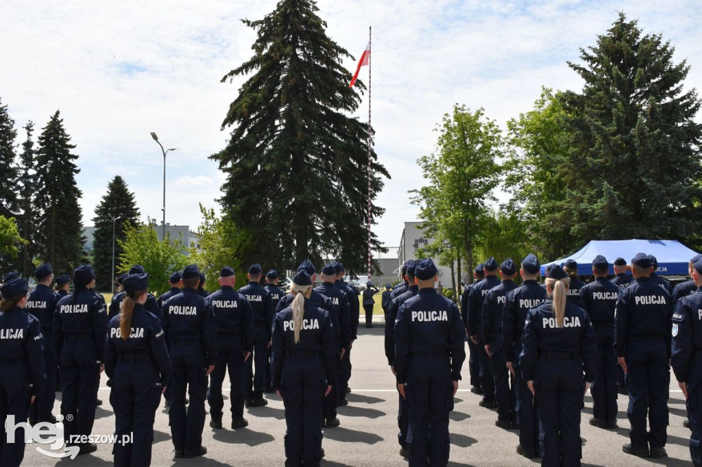 Ślubowanie policjantów