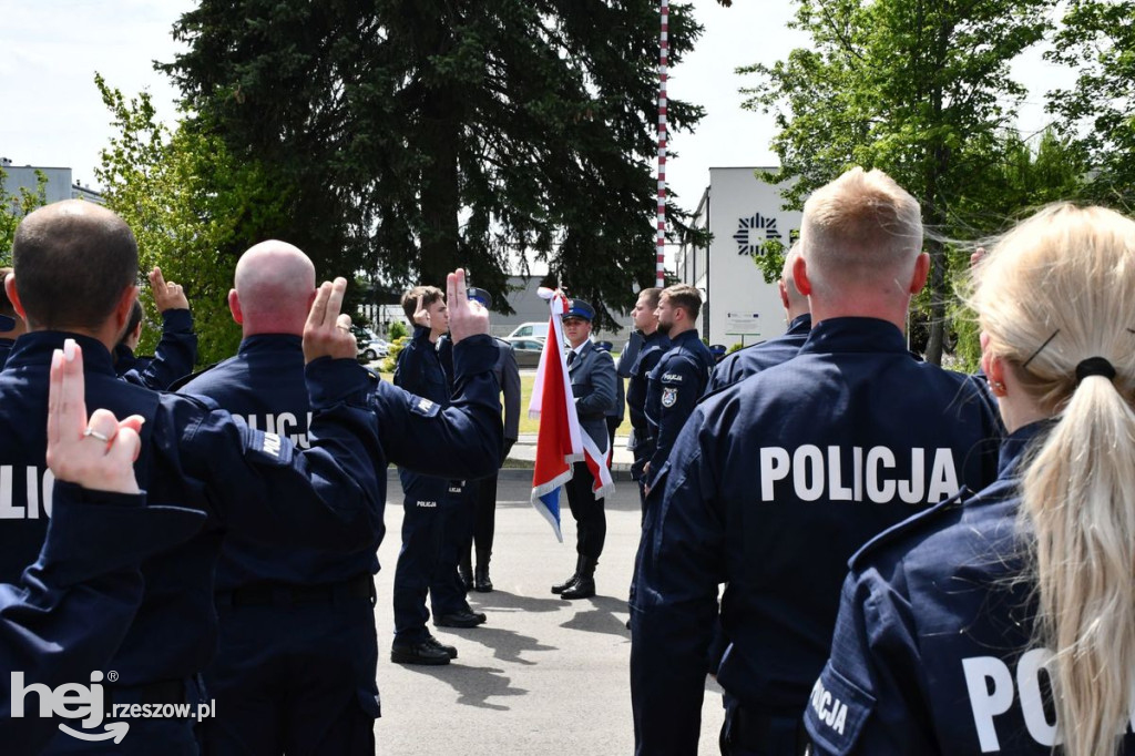 Ślubowanie policjantów