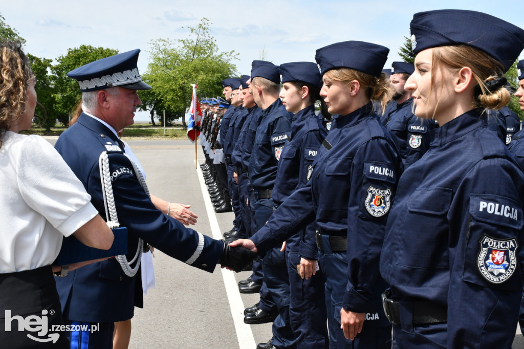 Ślubowanie policjantów