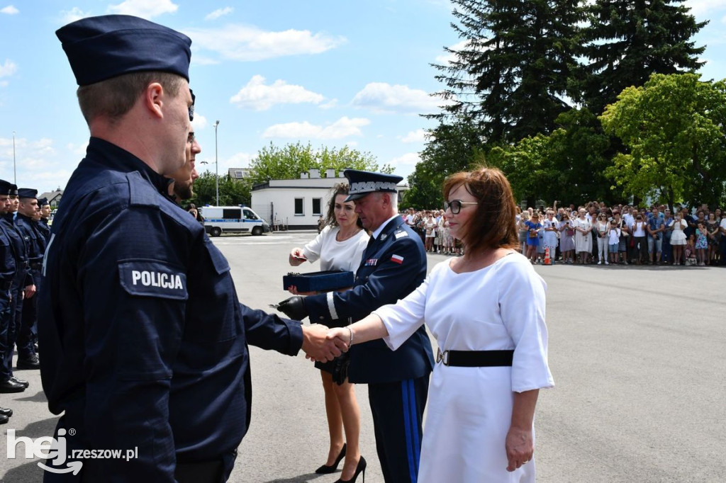 Ślubowanie policjantów