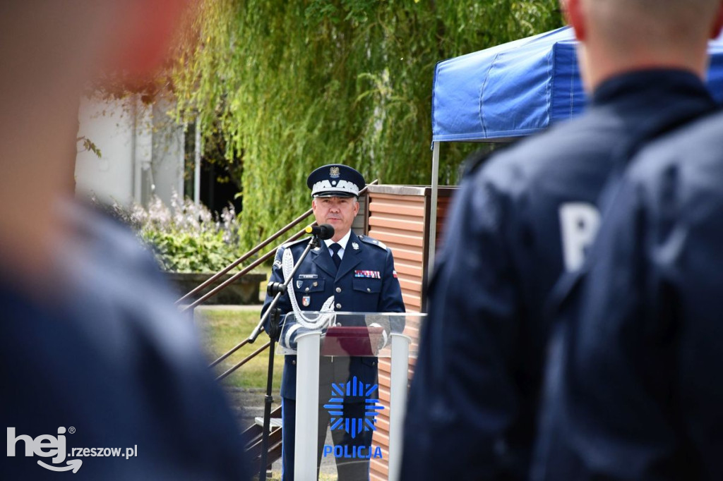 Ślubowanie policjantów