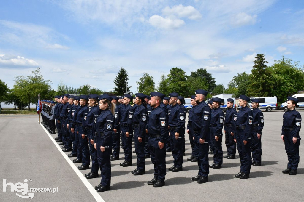 Ślubowanie policjantów