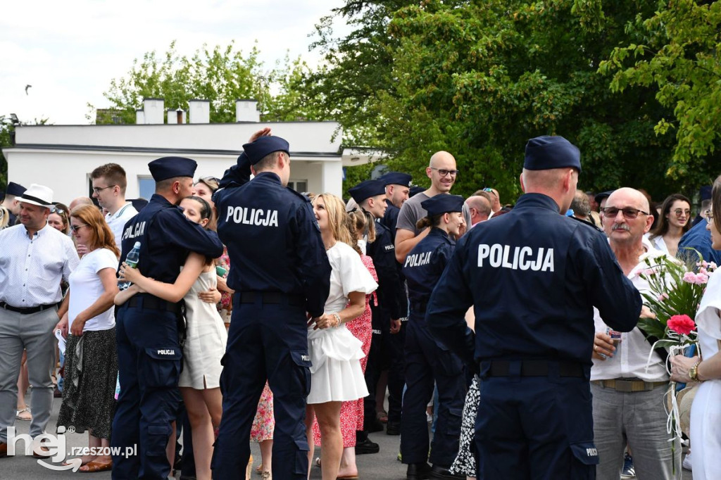 Ślubowanie policjantów