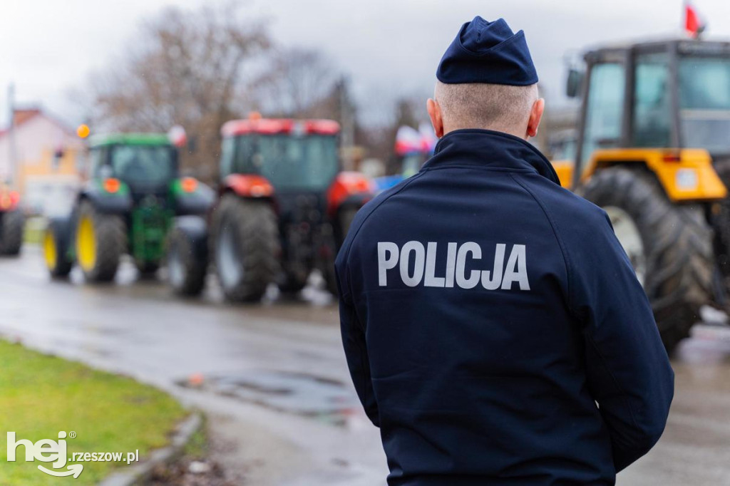 Protesty rolników na Podkarpaciu