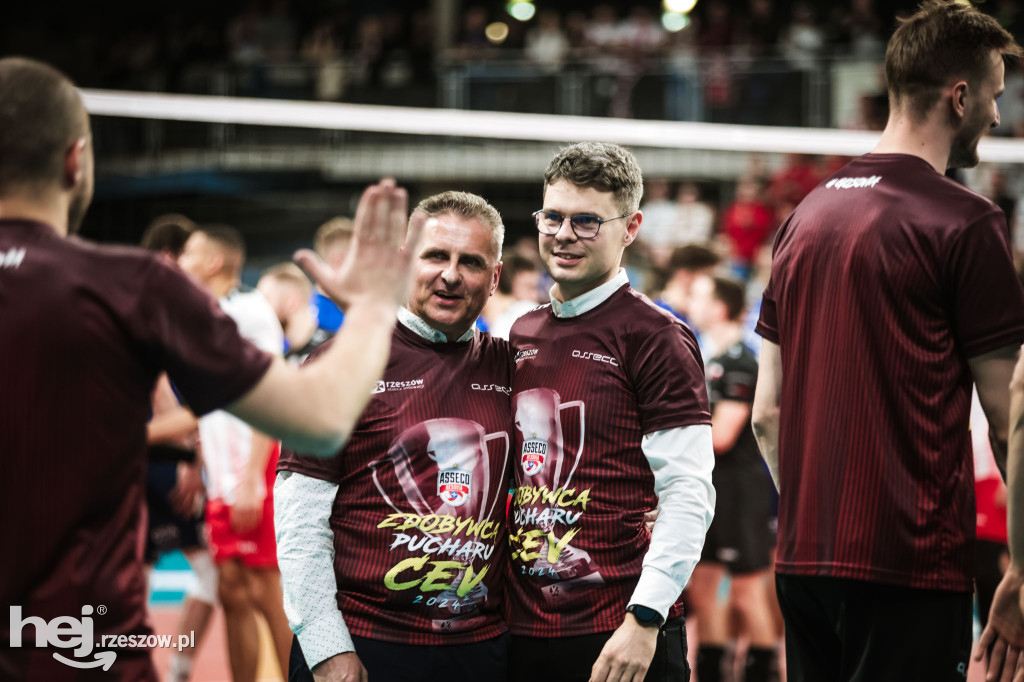 Asseco Resovia Rzeszów z Pucharem CEV