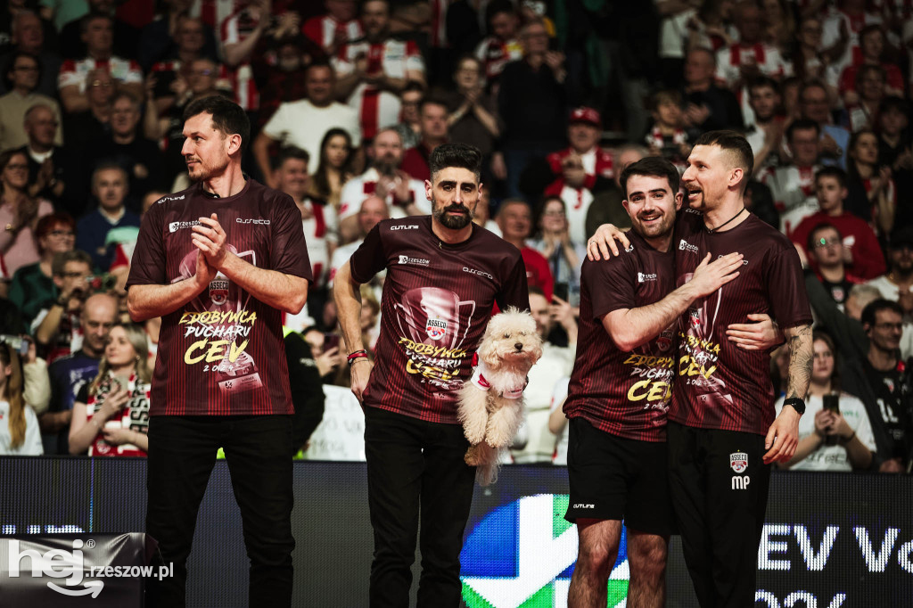 Asseco Resovia Rzeszów z Pucharem CEV