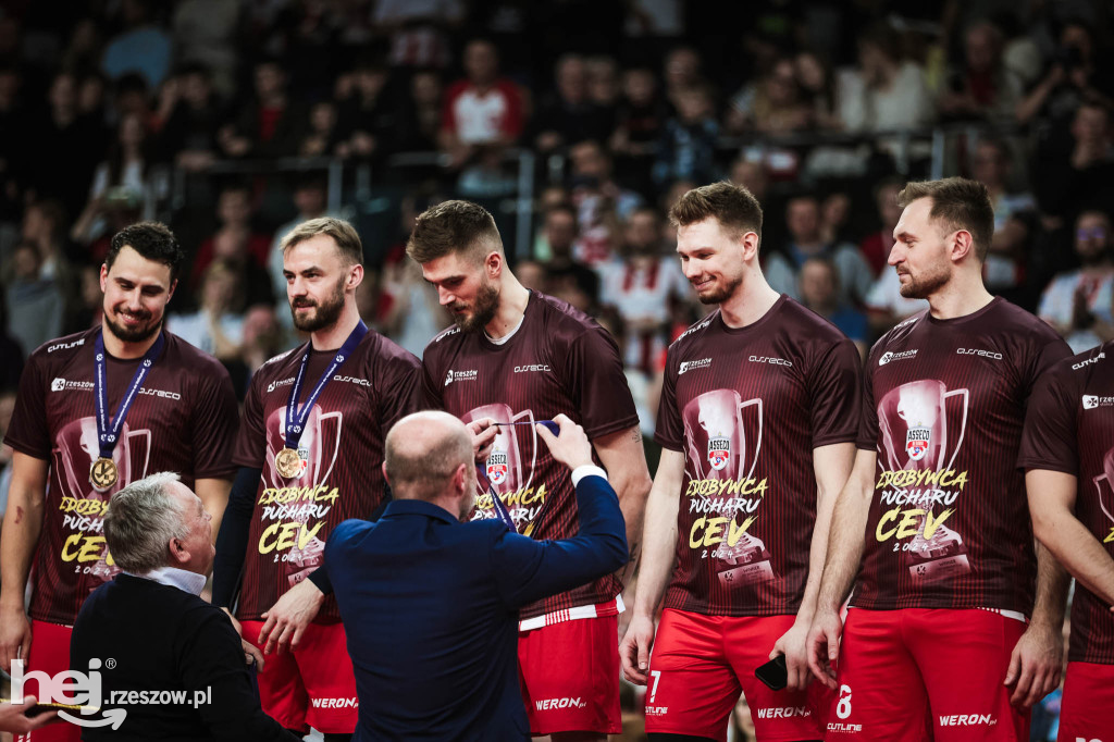Asseco Resovia Rzeszów z Pucharem CEV