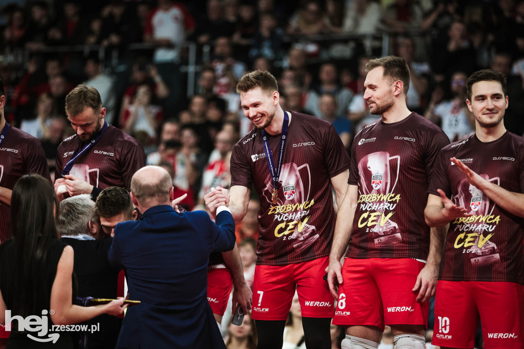 Asseco Resovia Rzeszów z Pucharem CEV