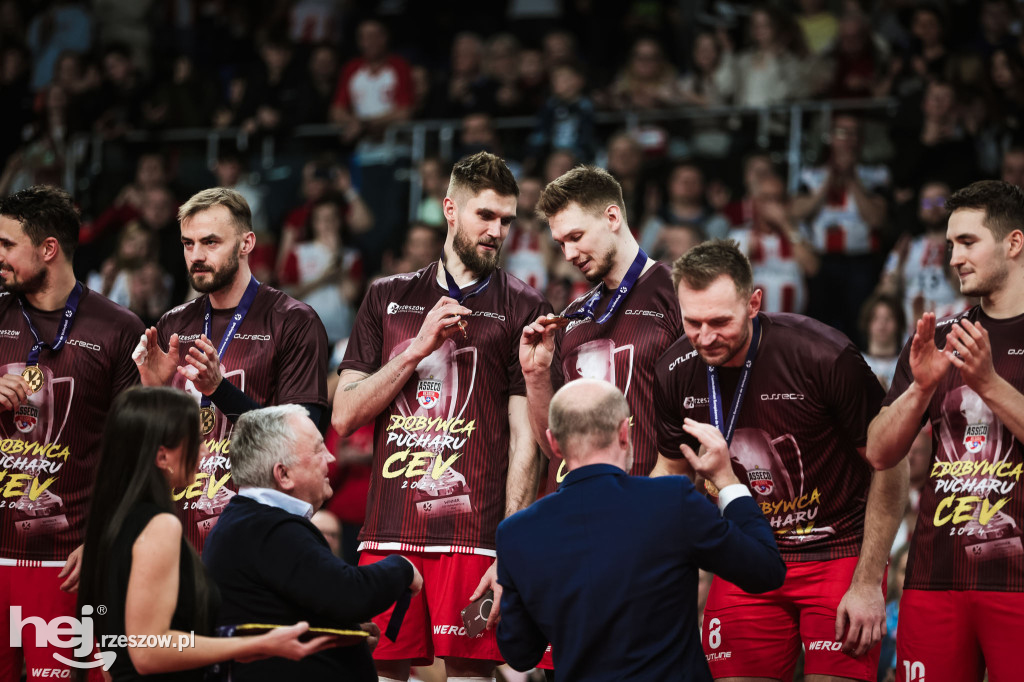 Asseco Resovia Rzeszów z Pucharem CEV