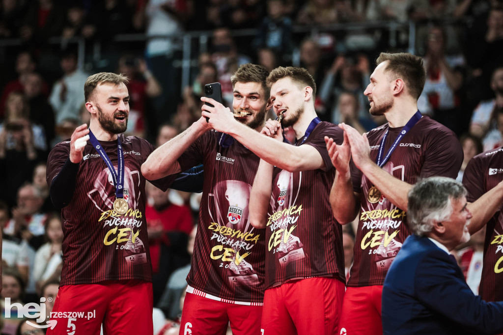 Asseco Resovia Rzeszów z Pucharem CEV