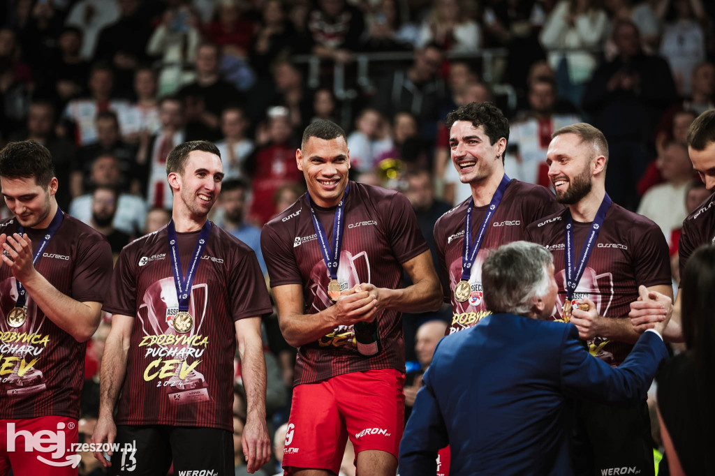 Asseco Resovia Rzeszów z Pucharem CEV