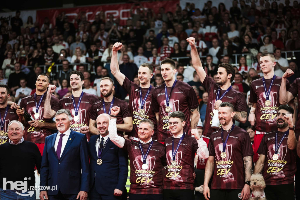 Asseco Resovia Rzeszów z Pucharem CEV