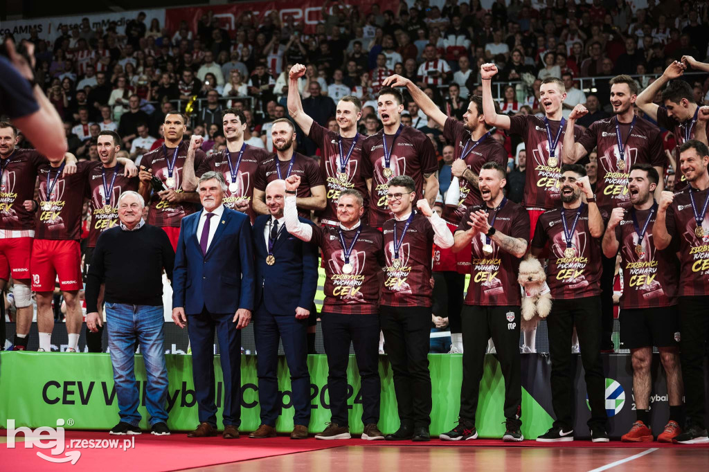 Asseco Resovia Rzeszów z Pucharem CEV