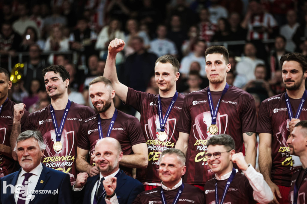 Asseco Resovia Rzeszów z Pucharem CEV