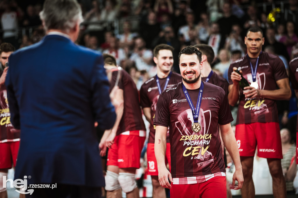 Asseco Resovia Rzeszów z Pucharem CEV