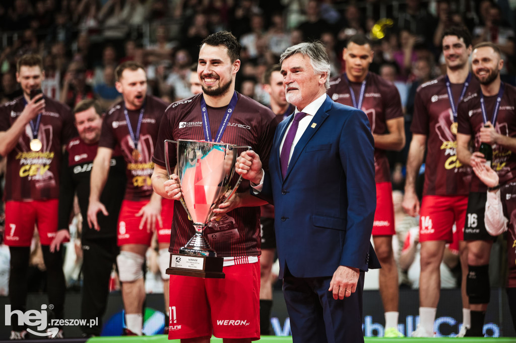 Asseco Resovia Rzeszów z Pucharem CEV