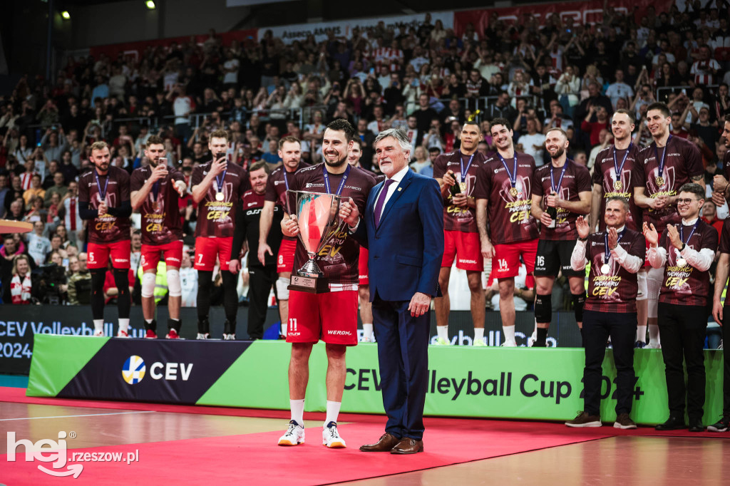 Asseco Resovia Rzeszów z Pucharem CEV