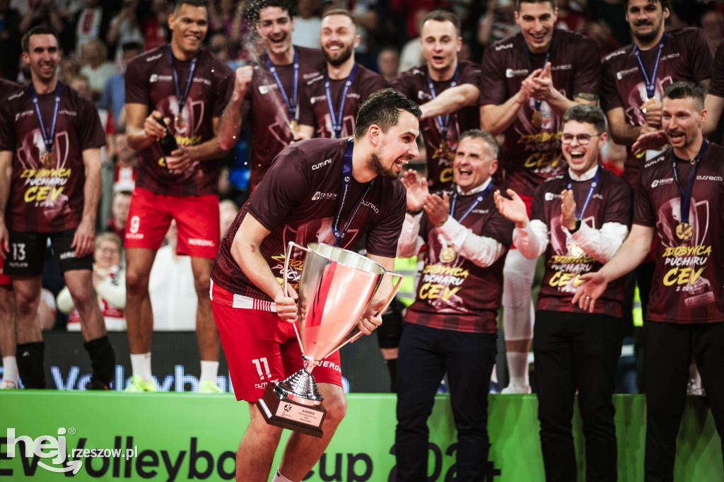 Asseco Resovia Rzeszów z Pucharem CEV