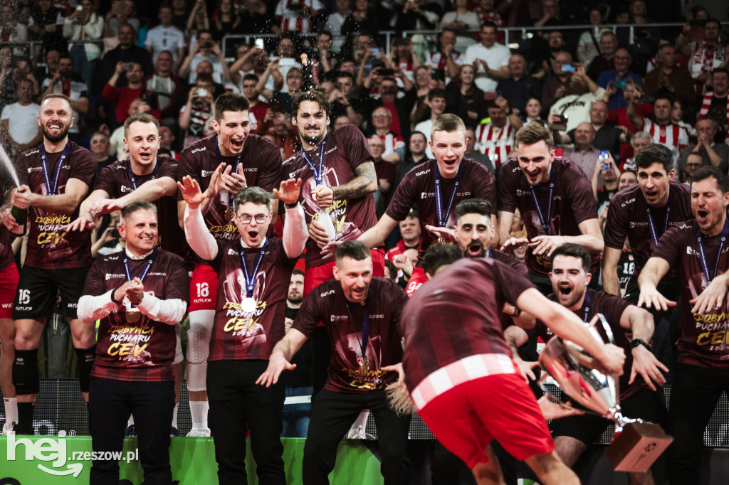 Asseco Resovia Rzeszów z Pucharem CEV