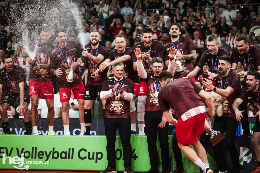 Asseco Resovia Rzeszów z Pucharem CEV