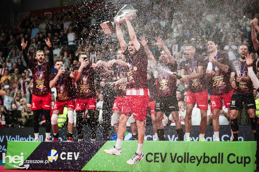Asseco Resovia Rzeszów z Pucharem CEV