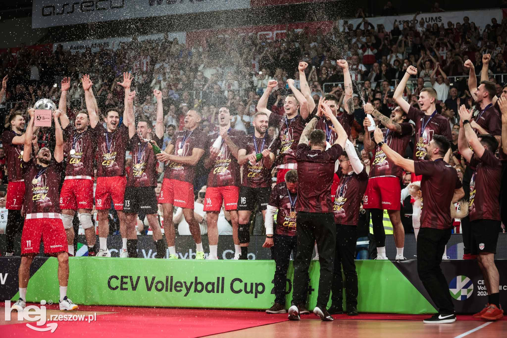 Asseco Resovia Rzeszów z Pucharem CEV