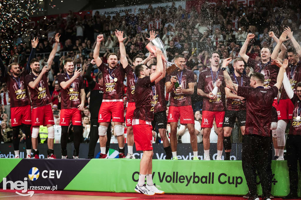 Asseco Resovia Rzeszów z Pucharem CEV