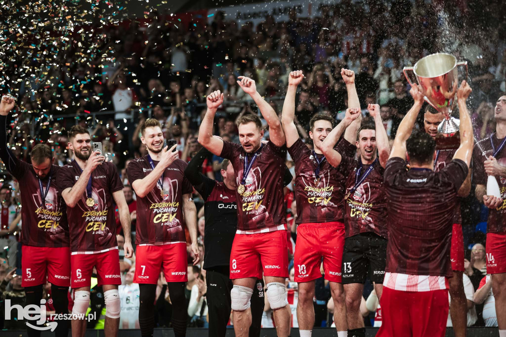 Asseco Resovia Rzeszów z Pucharem CEV