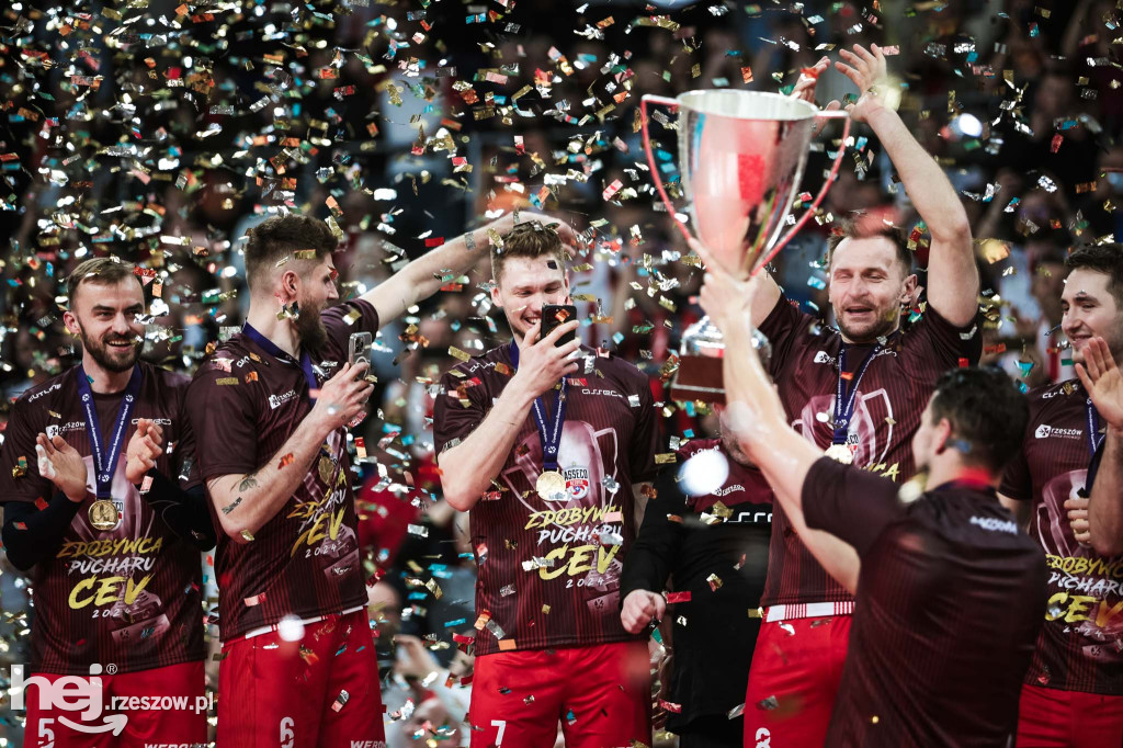 Asseco Resovia Rzeszów z Pucharem CEV