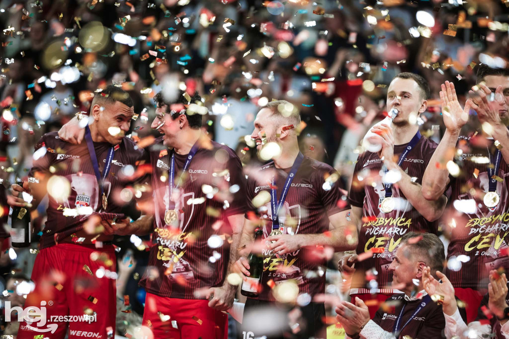 Asseco Resovia Rzeszów z Pucharem CEV