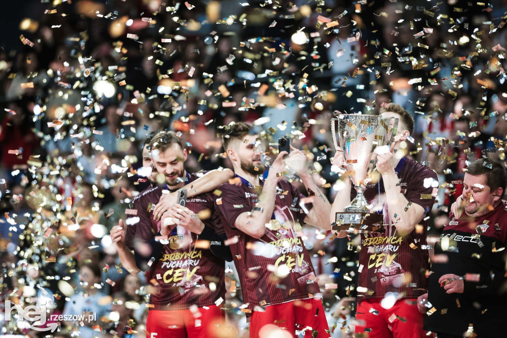 Asseco Resovia Rzeszów z Pucharem CEV