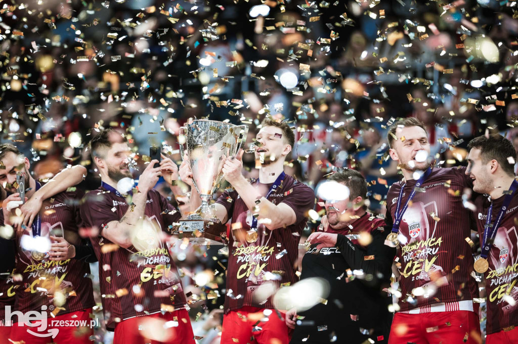 Asseco Resovia Rzeszów z Pucharem CEV