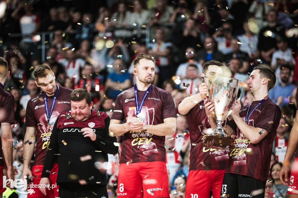 Asseco Resovia Rzeszów z Pucharem CEV