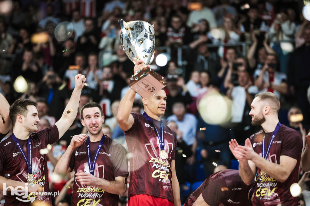 Asseco Resovia Rzeszów z Pucharem CEV