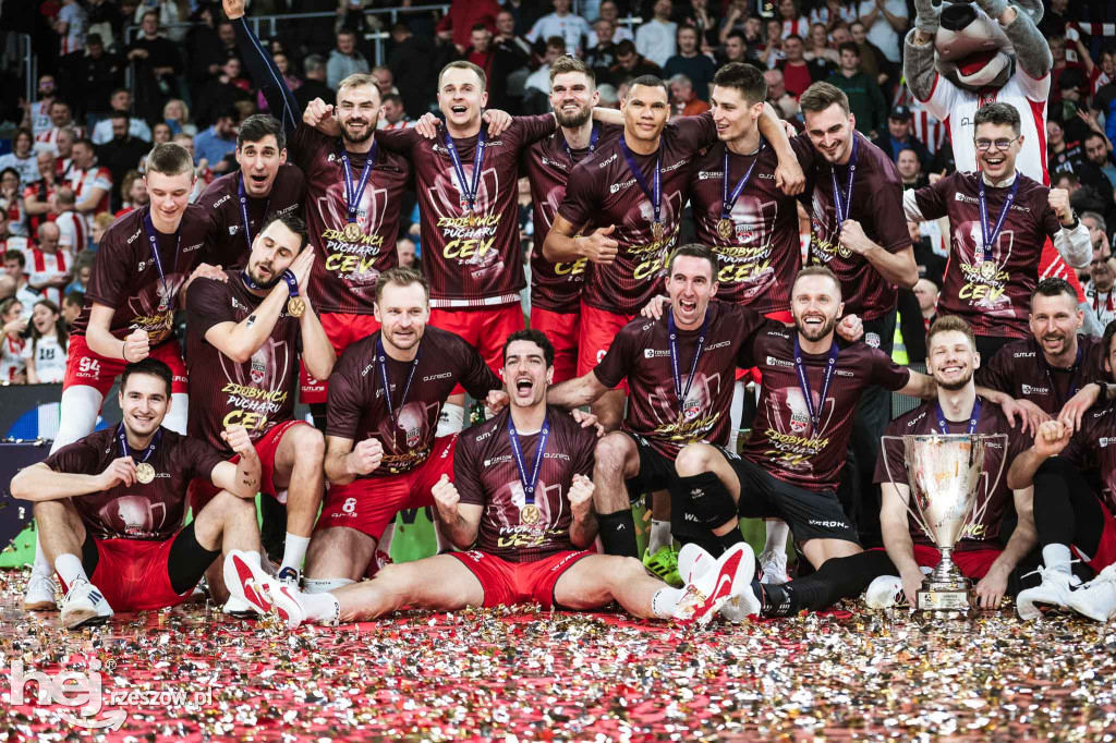 Asseco Resovia Rzeszów z Pucharem CEV