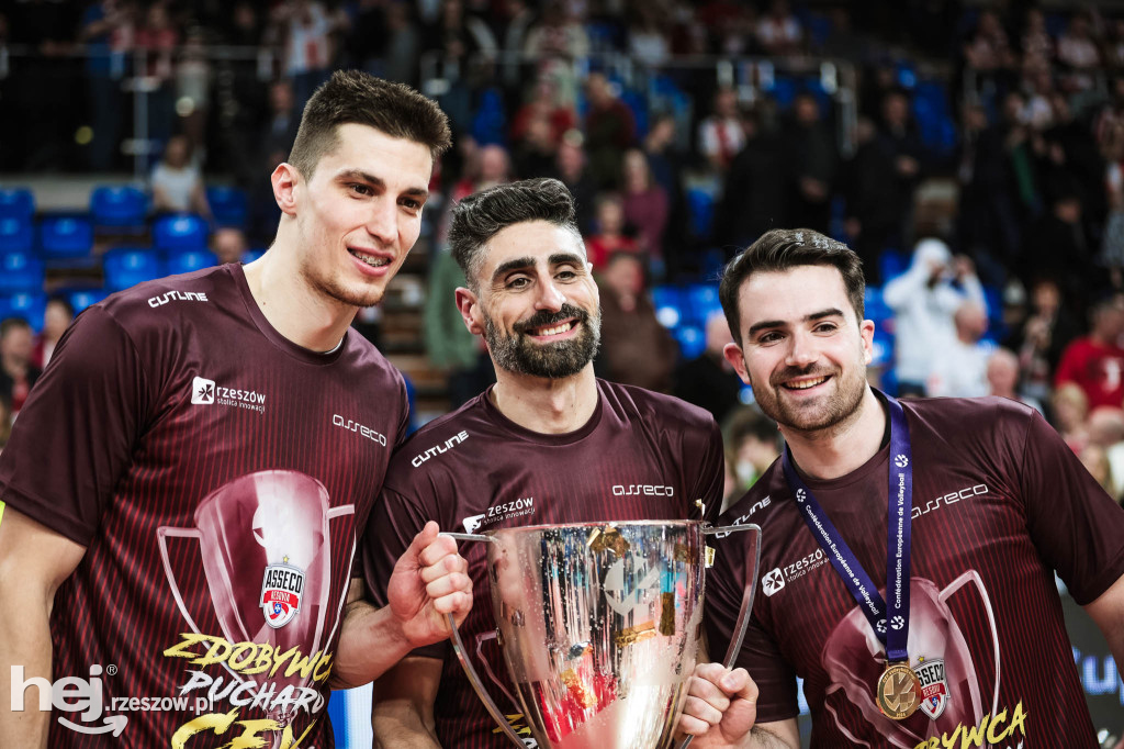 Asseco Resovia Rzeszów z Pucharem CEV