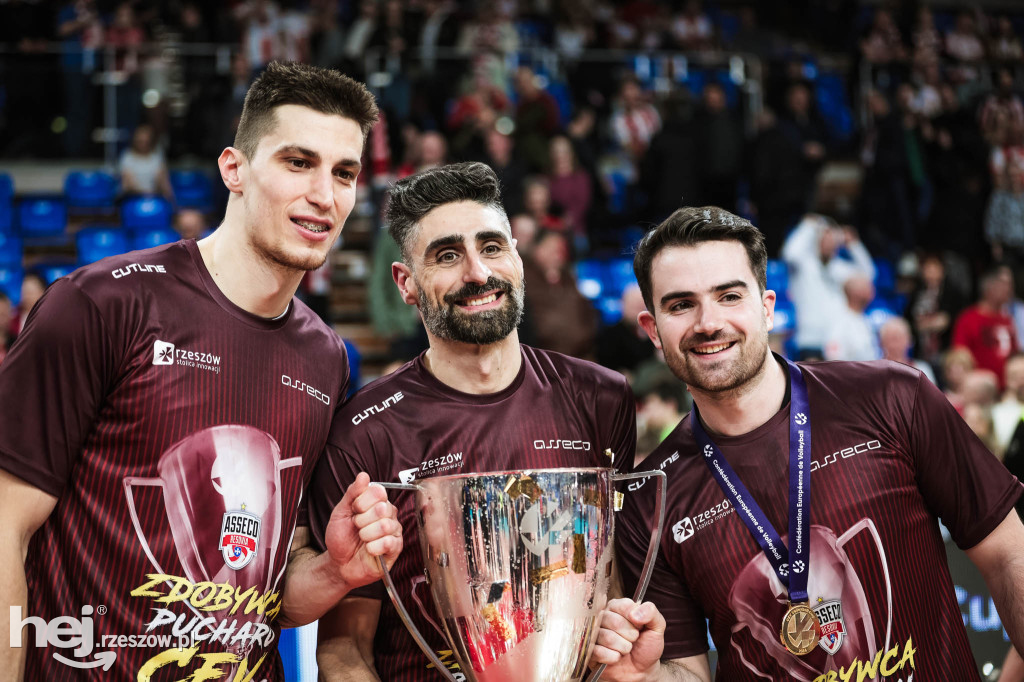 Asseco Resovia Rzeszów z Pucharem CEV
