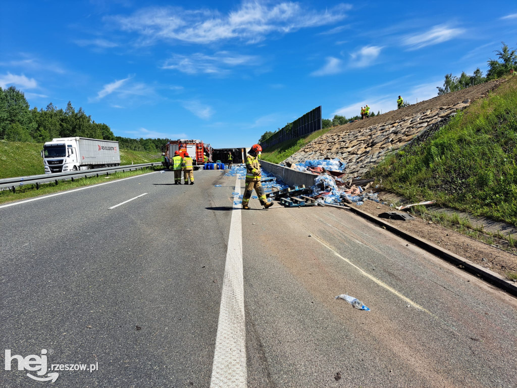 Zablokowana autostrada A4 Kraków - Rzeszów