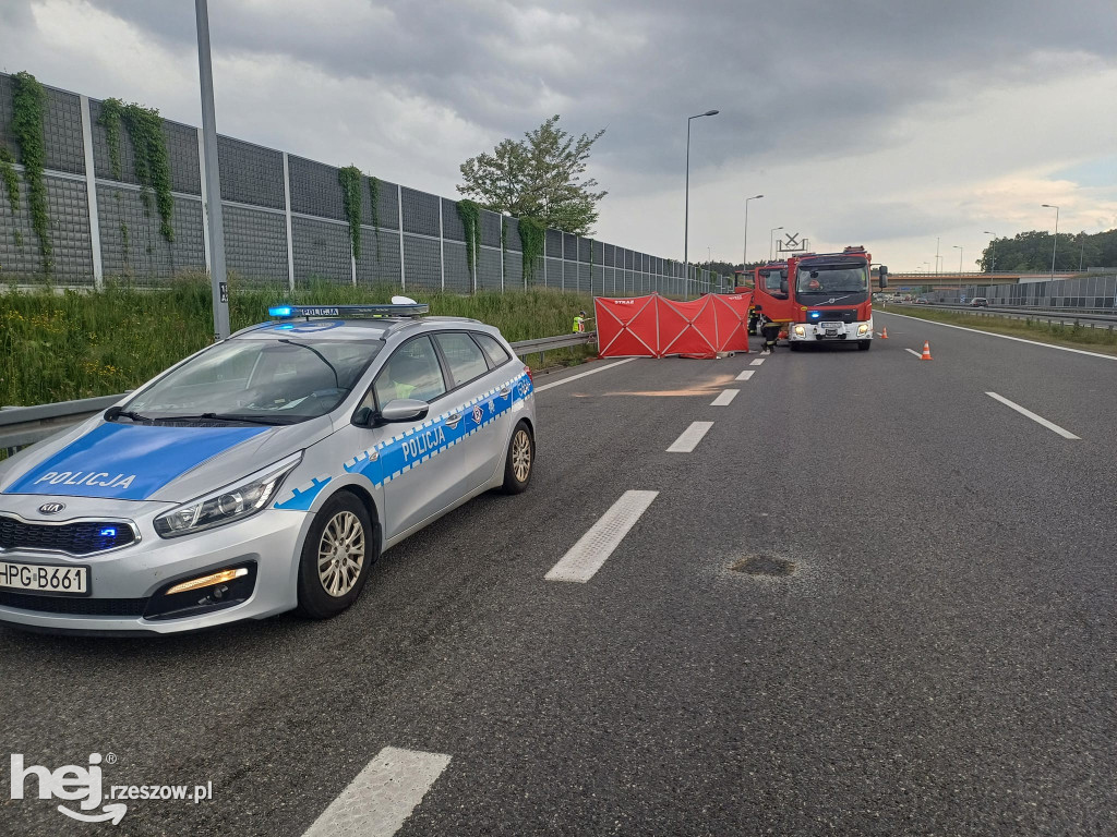 Autostrada A4 Kraków – Rzeszów: Wypadek śmiertelny!